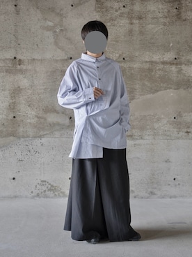 「Utusiyo（ウツシヨ）のアイテム（パンツ）」を使った、noonさん（メンズ・174cm）の春コーディネート