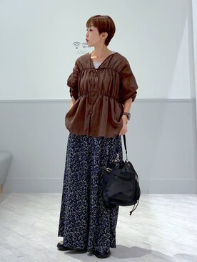 「アイテム（タンクトップ）」を使った、nakamu29さん（レディース・156cm・40代）の夏コーディネート