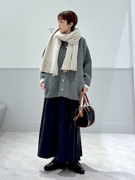 「GLOBAL WORK（グローバルワーク）のアイテム」を使った、nakamu29さん（レディース・156cm・40代）の秋コーディネート