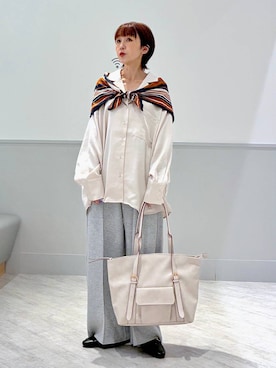 「GLOBAL WORK（グローバルワーク）のアイテム（パンツ）」を使った、nakamu29さん（レディース・156cm）の秋コーディネート