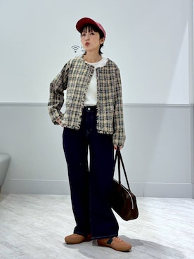 nakamu29さん(レディース・156cm)の冬コーディネート