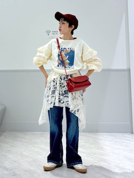 「アイテム（その他トップス）」を使った、nakamu29さん（レディース・156cm・40代）の秋コーディネート