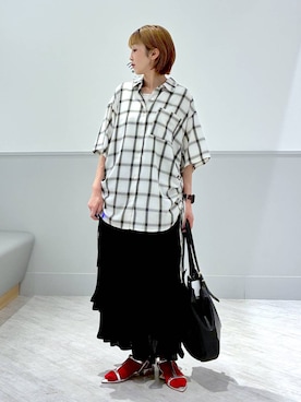 nakamu29さん（レディース・156cm・40代）の春コーディネート