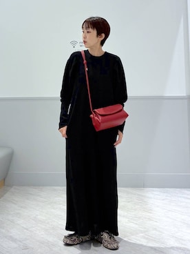 「アイテム（モカシン/デッキシューズ）」を使った、nakamu29さん（レディース・156cm・40代）の秋コーディネート