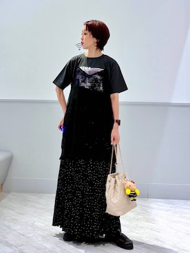 nakamu29さん（レディース・156cm）の夏コーディネート