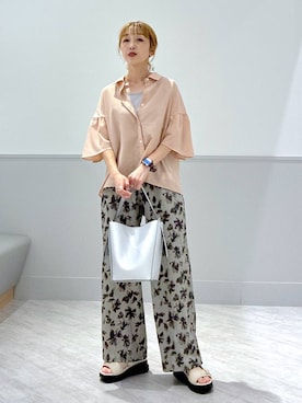 nakamu29さん（レディース・156cm・40代）の春コーディネート