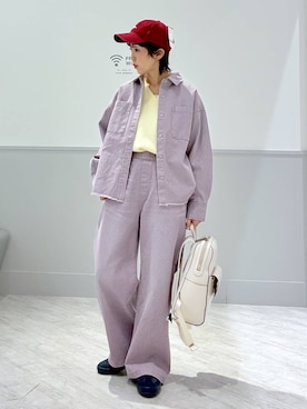 「GLOBAL WORK（グローバルワーク）のアイテム（帽子）」を使った、nakamu29さん（レディース・156cm）の冬コーディネート