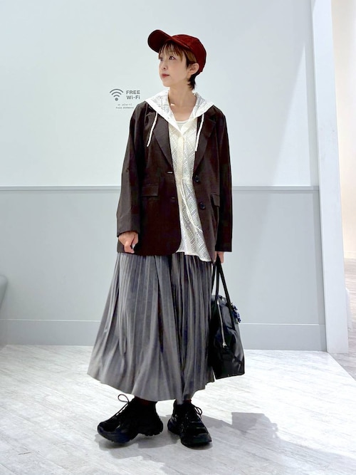 セール】MATINEE LINE/ツイルストレッチ/シングルテーラードジャケット