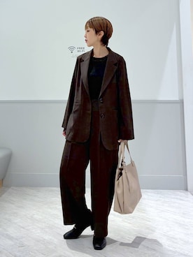 「アイテム（ジャケット/アウター）」を使った、nakamu29さん（レディース・156cm・40代）の秋コーディネート