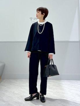 「アイテム（アクセサリー、その他）」を使った、nakamu29さん（レディース・156cm）の冬コーディネート