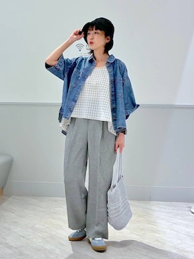 nakamu29さん（レディース・156cm）の春コーディネート