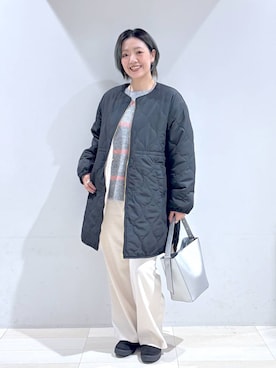 「GLOBAL WORK（グローバルワーク）のアイテム（ブルゾン）」を使った、たかなさん（レディース・162cm）の秋コーディネート