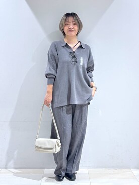 「GLOBAL WORK（グローバルワーク）のアイテム（サングラス）」を使った、たかなさん（レディース・162cm）の秋コーディネート