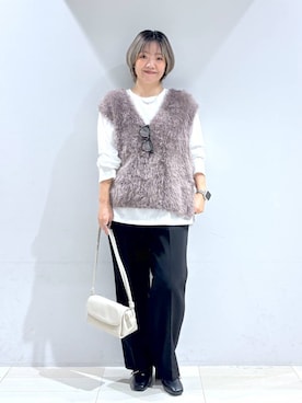 「GLOBAL WORK（グローバルワーク）のアイテム（サングラス）」を使った、たかなさん（レディース・162cm）の秋コーディネート