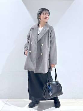 「GLOBAL WORK（グローバルワーク）のアイテム（スカート）」を使った、たかなさん（レディース・162cm）の秋コーディネート