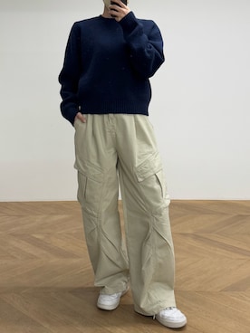 「CANAL JEAN（キャナルジーン）のアイテム」を使った、mahoさん（レディース・168cm）の冬コーディネート