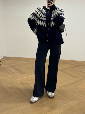 「CANAL JEAN（キャナルジーン）のアイテム」を使った、mahoさん（レディース・168cm）の冬コーディネート