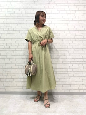 「ヴィオラドーロ」｜maho.さん（レディース・156cm）の春コーディネート