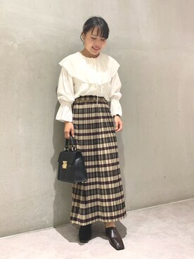 maho.さん（レディース・156cm）の秋コーディネート