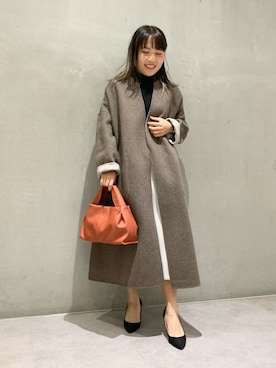 maho.さん(レディース・156cm)の冬コーディネート