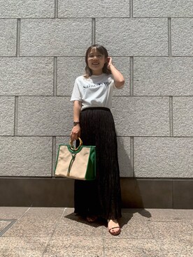 maho.さん（レディース・156cm）の夏コーディネート