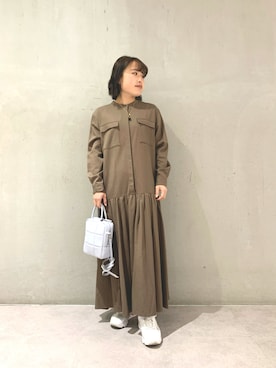 maho.さん（レディース・156cm）の冬コーディネート