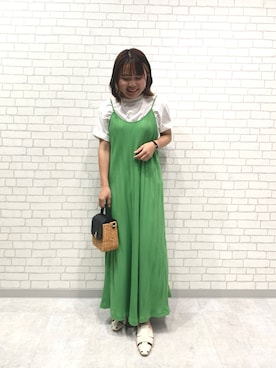 「ヴィオラドーロ」｜maho.さん（レディース・156cm）の春コーディネート