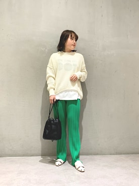 maho.さん(レディース・156cm)の春コーディネート