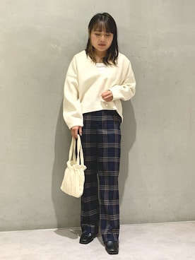 maho.さん（レディース・156cm）の秋コーディネート