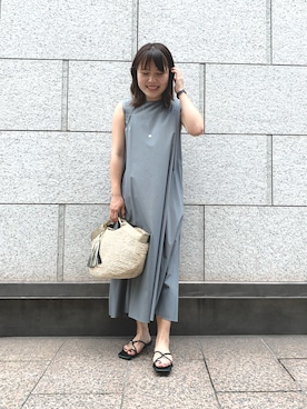 「ヴィオラドーロ」｜maho.さん（レディース・156cm）の夏コーディネート