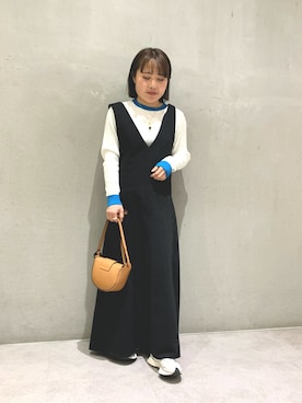 maho.さん（レディース・156cm）の冬コーディネート