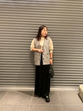 maho.さん（レディース・156cm）の秋コーディネート