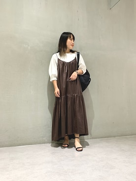 maho.さん（レディース・156cm）の夏コーディネート