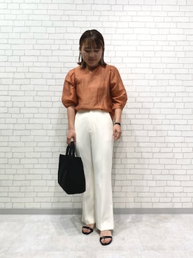 「ヴィオラドーロ」｜maho.さん（レディース・156cm）の春コーディネート