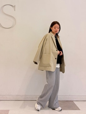 おおしまゆなさん(レディース・162cm)の冬コーディネート