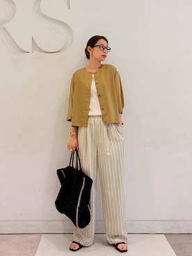 おおしまゆなさん（レディース・162cm）の春コーディネート