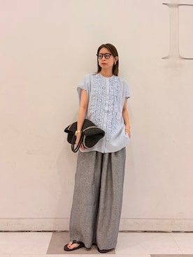おおしまゆなさん(レディース・162cm)の春コーディネート