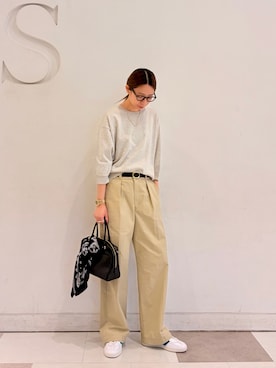 おおしまゆなさん(レディース・162cm)の春コーディネート