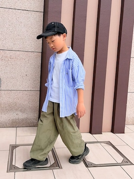 おおしまゆなさん(キッズ・123cm)の春コーディネート