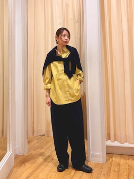 おおしまゆなさん(レディース・162cm)の秋コーディネート