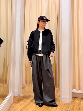 おおしまゆなさん（レディース・162cm）の秋コーディネート