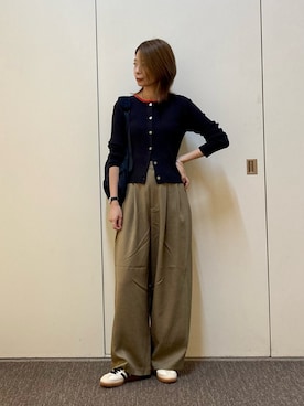 「アイテム（その他雑貨）」を使った、おおしまゆなさん（レディース・162cm）の秋コーディネート