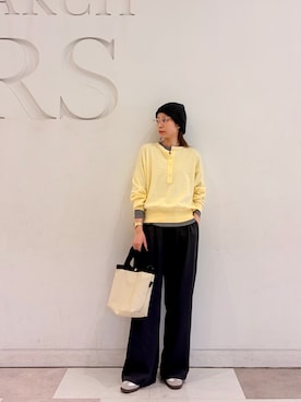 おおしまゆなさん（レディース・162cm）の春コーディネート