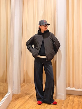 おおしまゆなさん（レディース・162cm）の秋コーディネート