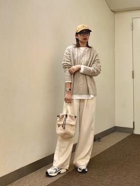 「アーバンリサーチドアーズ」｜おおしまゆなさん（レディース・162cm）の秋コーディネート