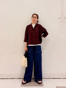 おおしまゆなさん（レディース・162cm）の春コーディネート
