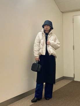 おおしまゆなさん（レディース・162cm）の冬コーディネート