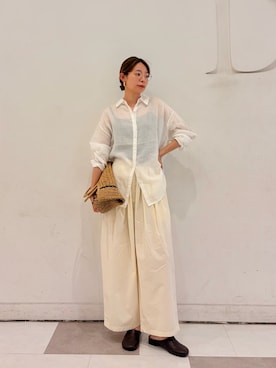 おおしまゆなさん(レディース・162cm)の夏コーディネート