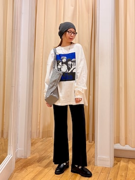 おおしまゆなさん(レディース・162cm)の秋コーディネート