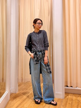 おおしまゆなさん（レディース・162cm）の夏コーディネート
